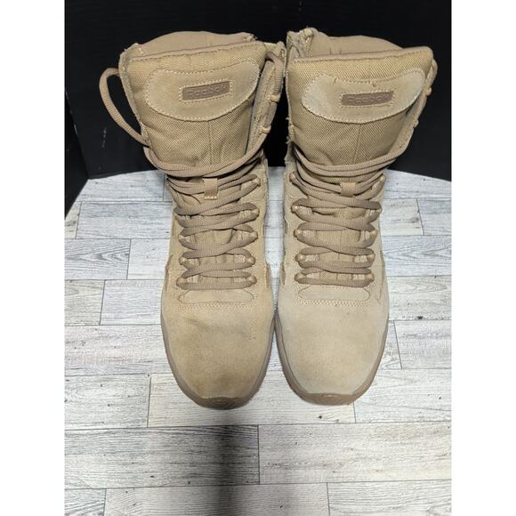 RB8895 Reebok Men\'s Sz 8.5 Rapid Response RB Desert Tan 8\